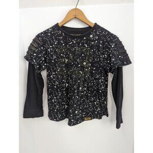 Switch Remarkable Kids Long Sleeve 23 Paint Spatter Shirt Size XL 7